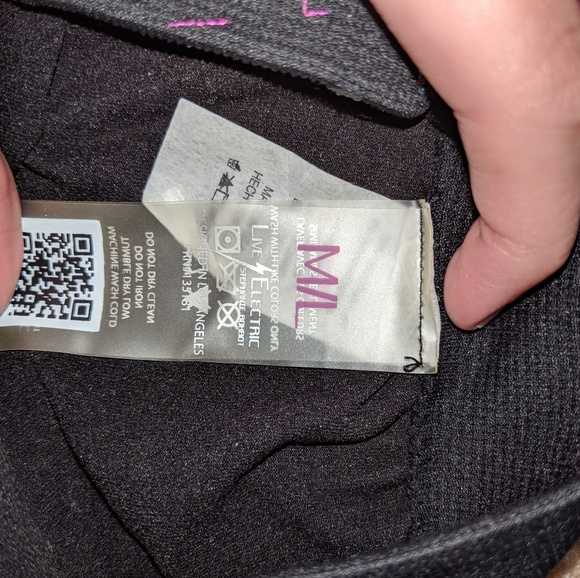 Live Electric Paint Splatter leggings - Picture 5 of 5